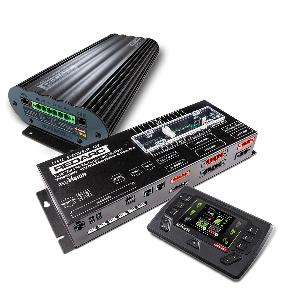 Redarc RedVision Manager 30 TVMS System inc Battery Tray & Lithium Battery