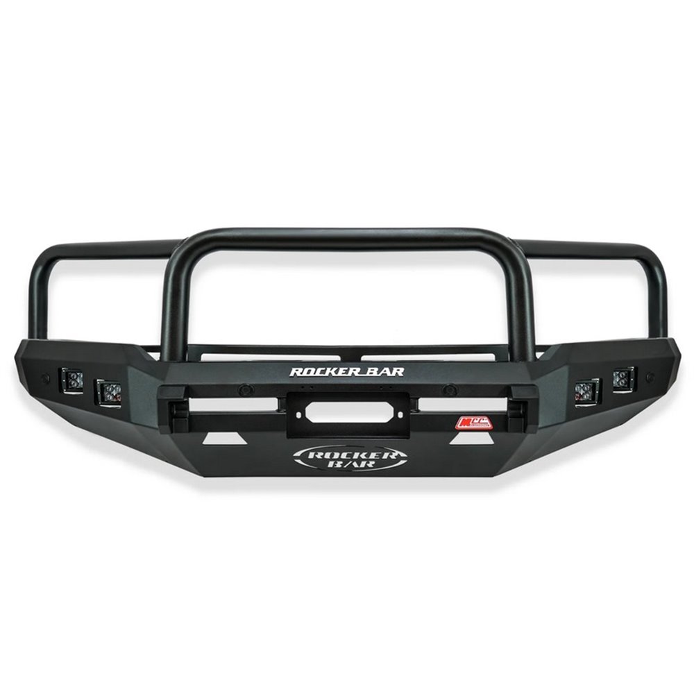 MCC Rocker Black Bullbar Inc Fog Lights (Volkswagon Amarok 2011 on)