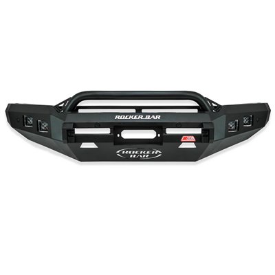 MCC Rocker Black Bullbar Single Loop Inc Fog Lights (Isuzu DMax 2012 - 2016)