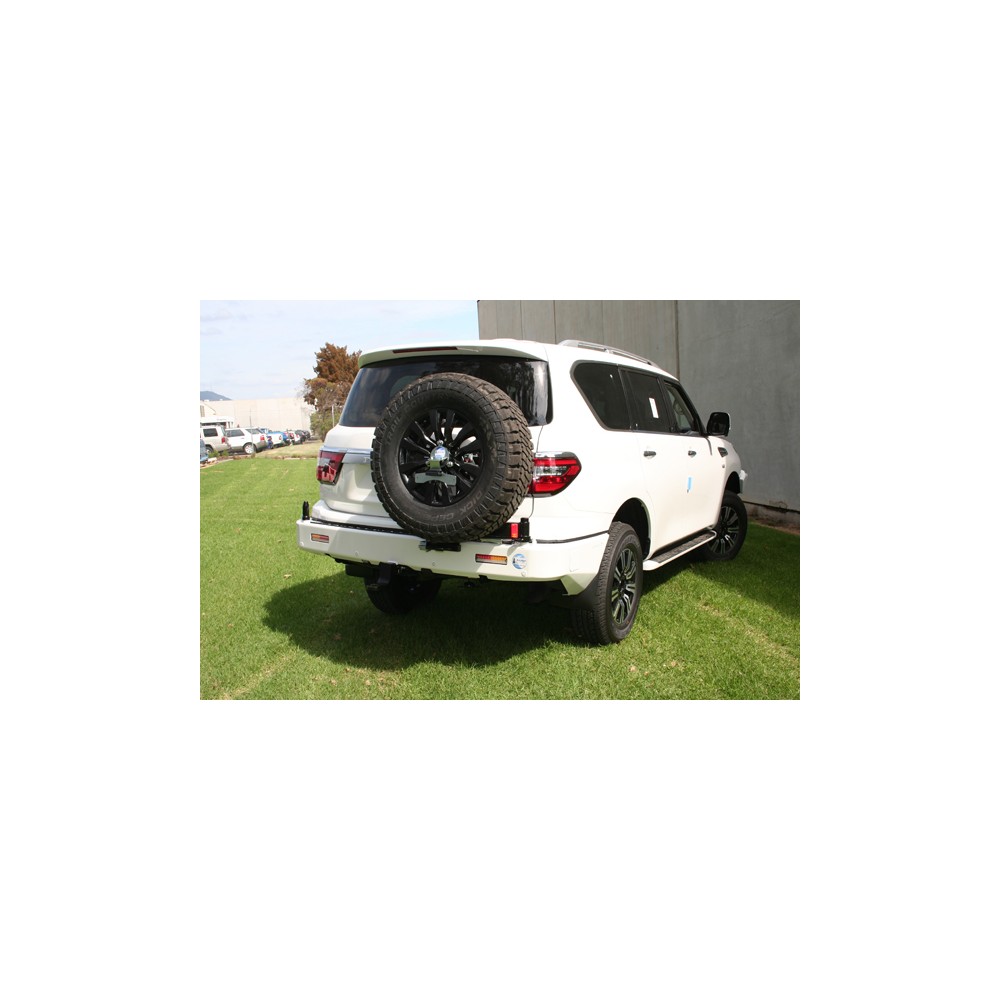 Kaymar Rear Bar (Wheel Carriers/Jerry Can Holders) (Nissan Patrol Y62 Series 5 2020 on)