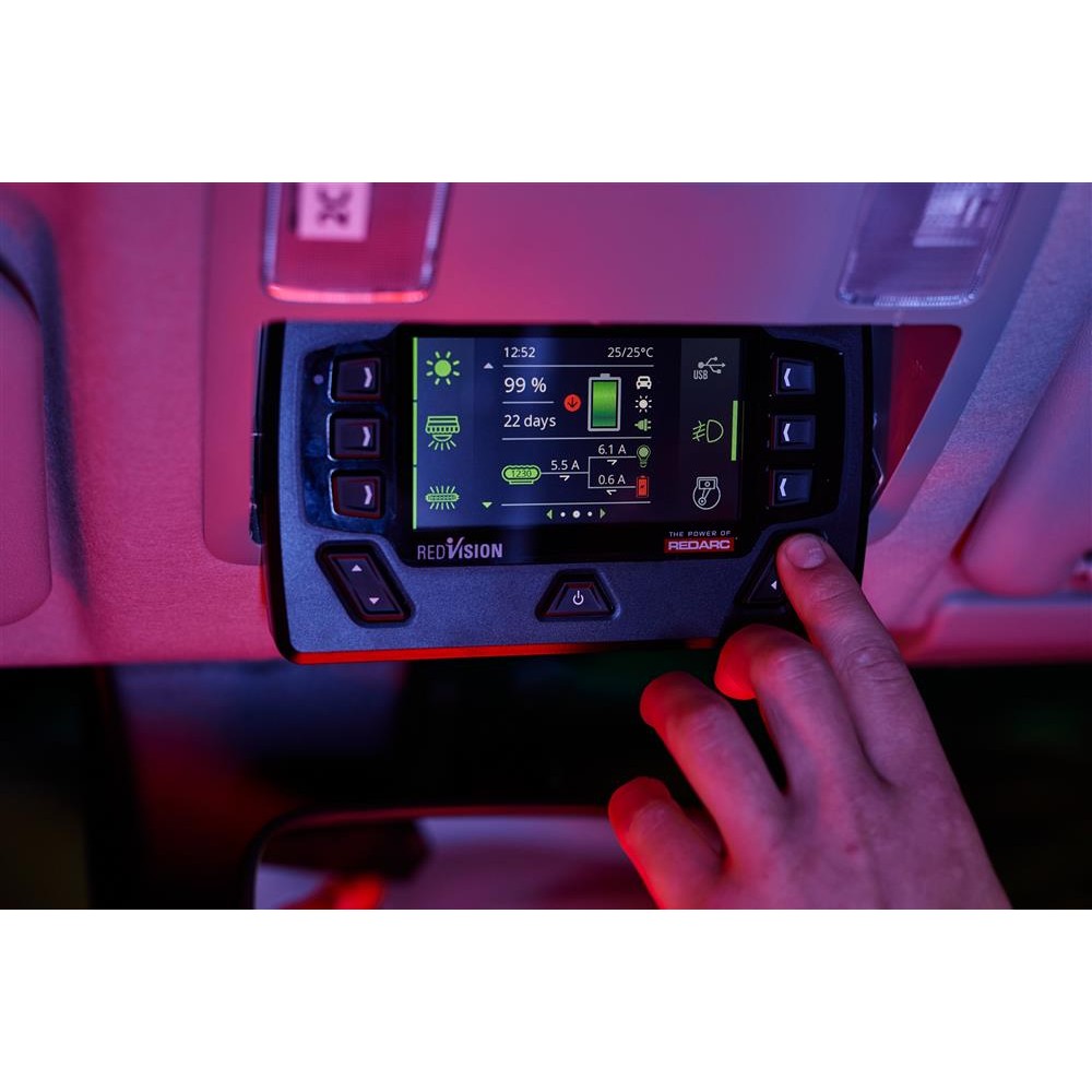 Redarc Dual Battery Kit inc Behind Back Seat Battery Tray & 100ah