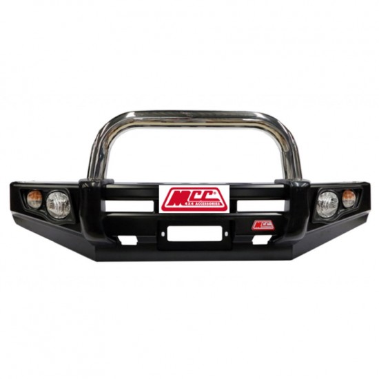 MCC Falcon Stainless Loop Bullbar Including Underbody Plates