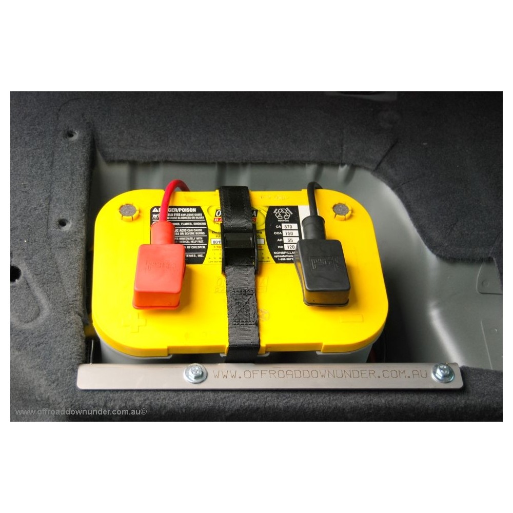 Redarc Dual Battery Kit inc Battery Tray & Optima Battery (Ford Ranger
