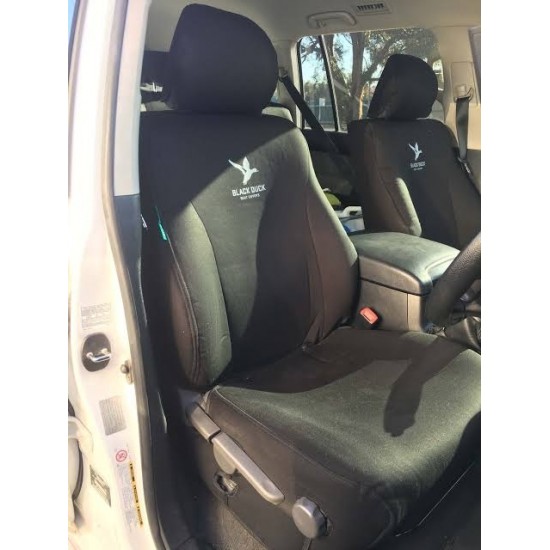 Black Duck Seat Covers (Front Pair)