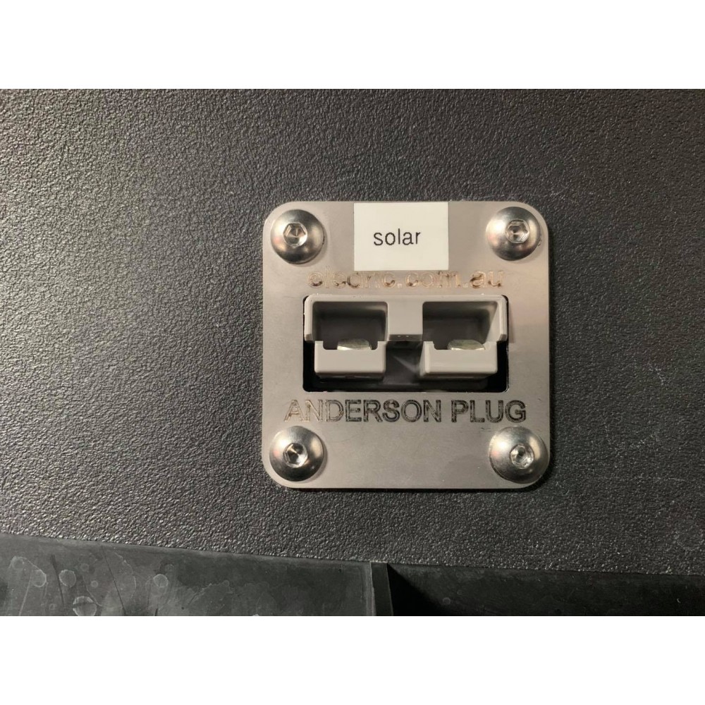 Optional Anderson Plug (Solar input or Caravan Output)