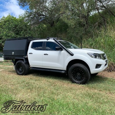 Fabulous Fabrication SS Snorkel and Airbox Kit  (Nissan NP300 D23 Navara 2015 on)